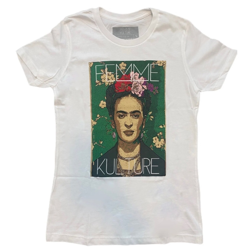 Frida x Femme Kulture White T-Shirt